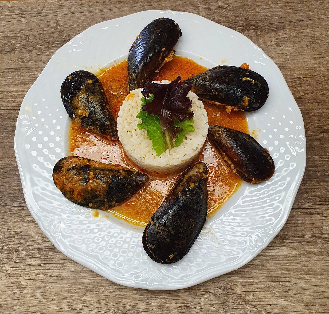 Moules farcies gratinées